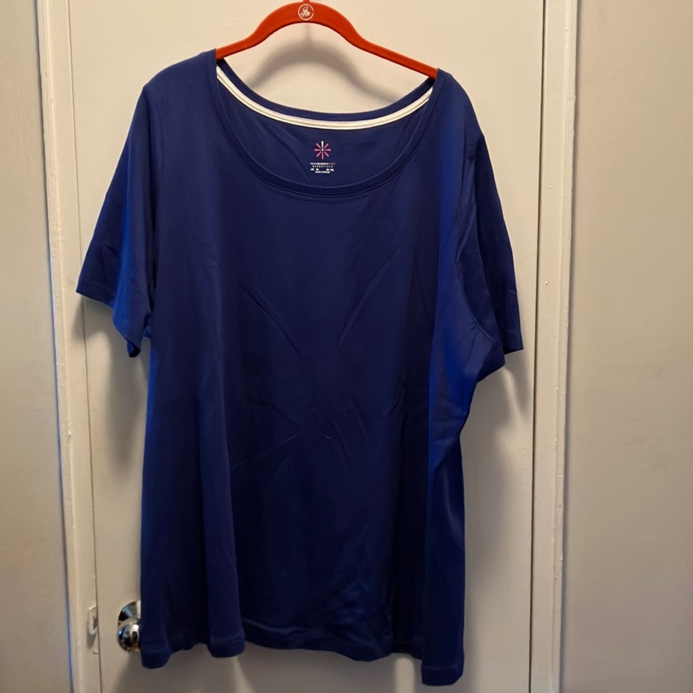 Like New Isaac Mizrahi Pima Cotton Tunic, size 3X